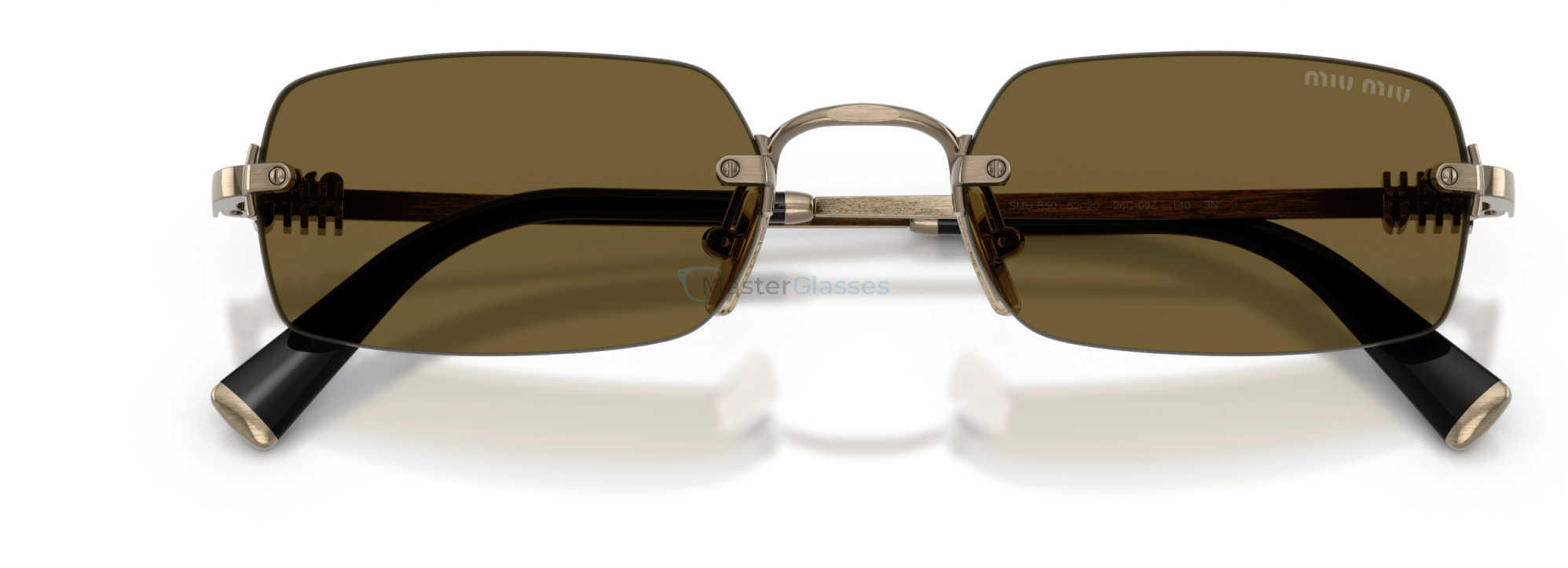   Miu Miu MU B50S 26C09Z Gold