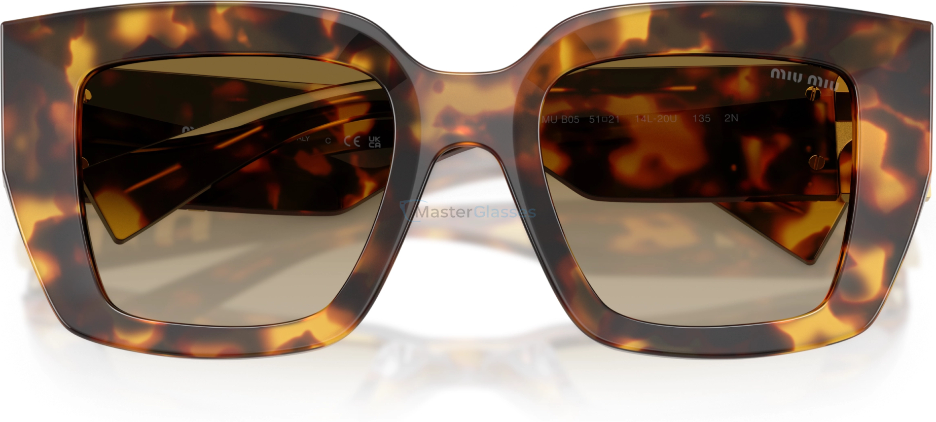 Солнцезащитные очки Miu Miu MU B05S 14L20U Tortoise