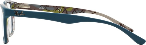  Ray-Ban RX5228 5407 Top Mat Blue On Tex Camuflage