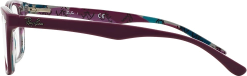  Ray-Ban RX5228 5408 Top Mat Violet On Tex Camuflag