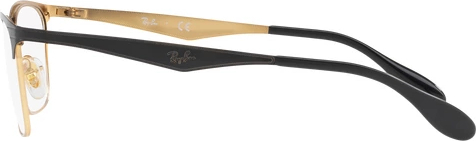  Ray-Ban RX6344 2890 Gold/top Shiny Black