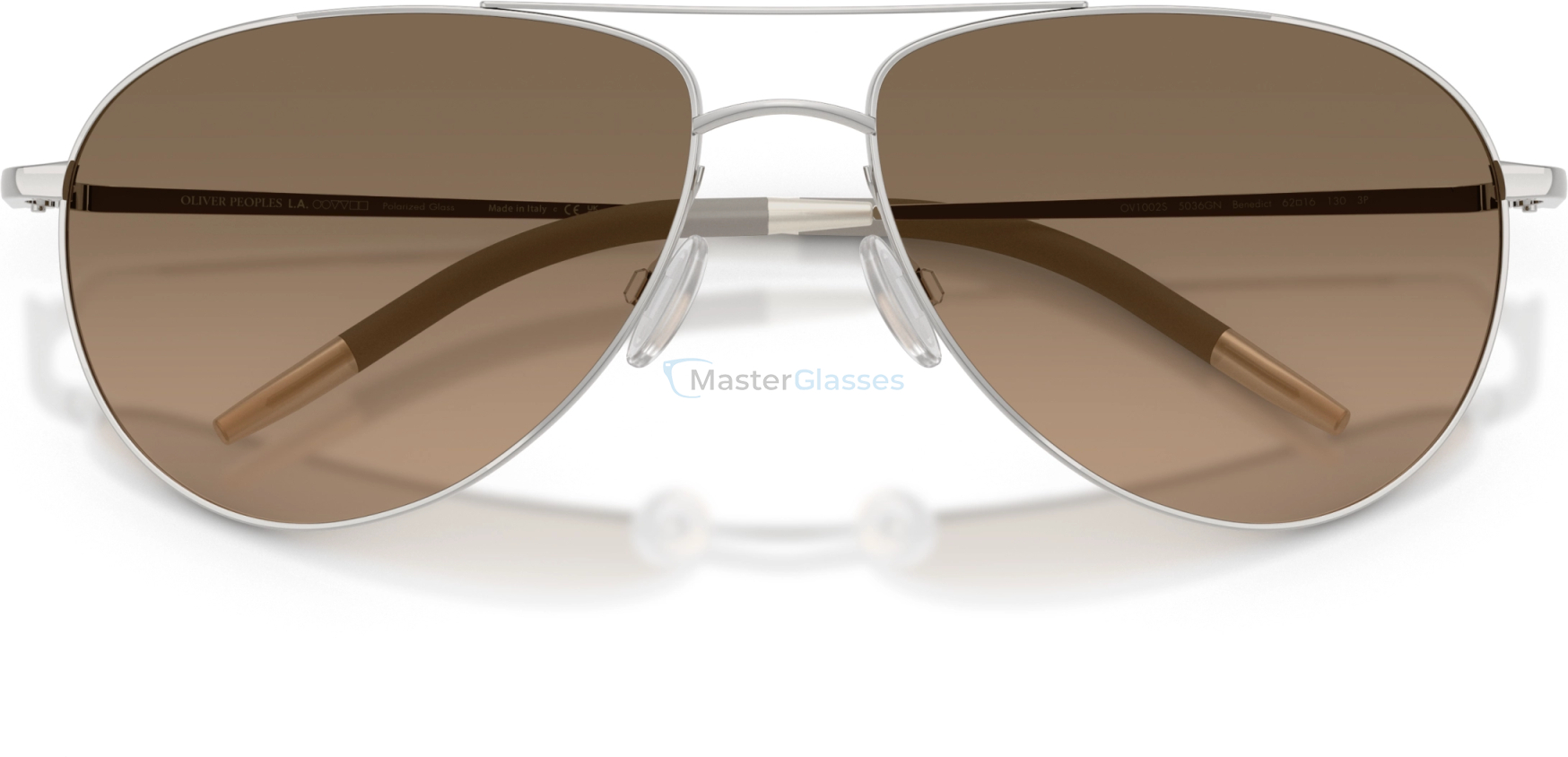Солнцезащитные очки Oliver Peoples BENEDICT OV1002S 5036GN Silver