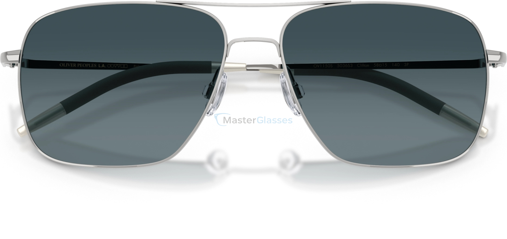 Солнцезащитные очки Oliver Peoples CLIFTON OV1150S 5036S3 Silver