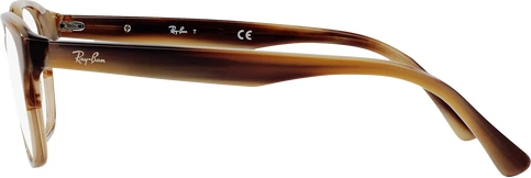  Ray-Ban RX5340 5542 Brown Horn Grad Trasp Beige