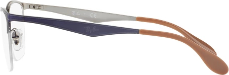  Ray-Ban RX6345 2918 Silver Top Viola
