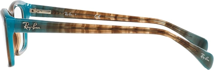  Ray-Ban RX5255 5490 Gradient Brown On Azure