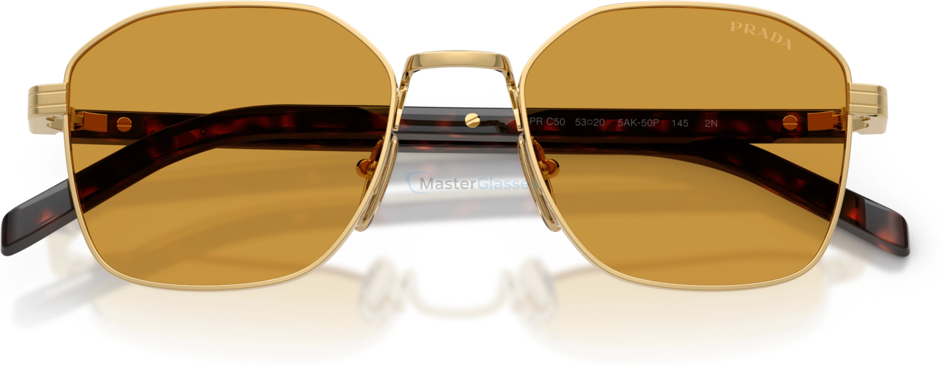   Prada PR C50S 5AK50P Gold