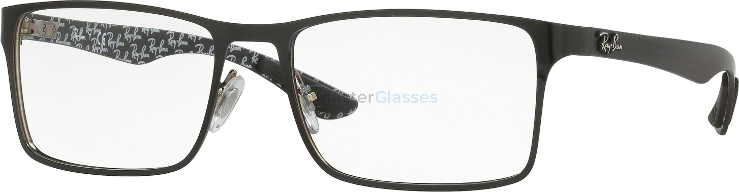  Ray-Ban RX8415 2861 Top Shiny Black On Silver