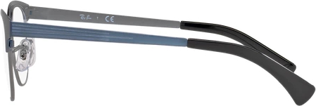  Ray-Ban RX6317 2863 Top Brushed Blue On Gunmetal