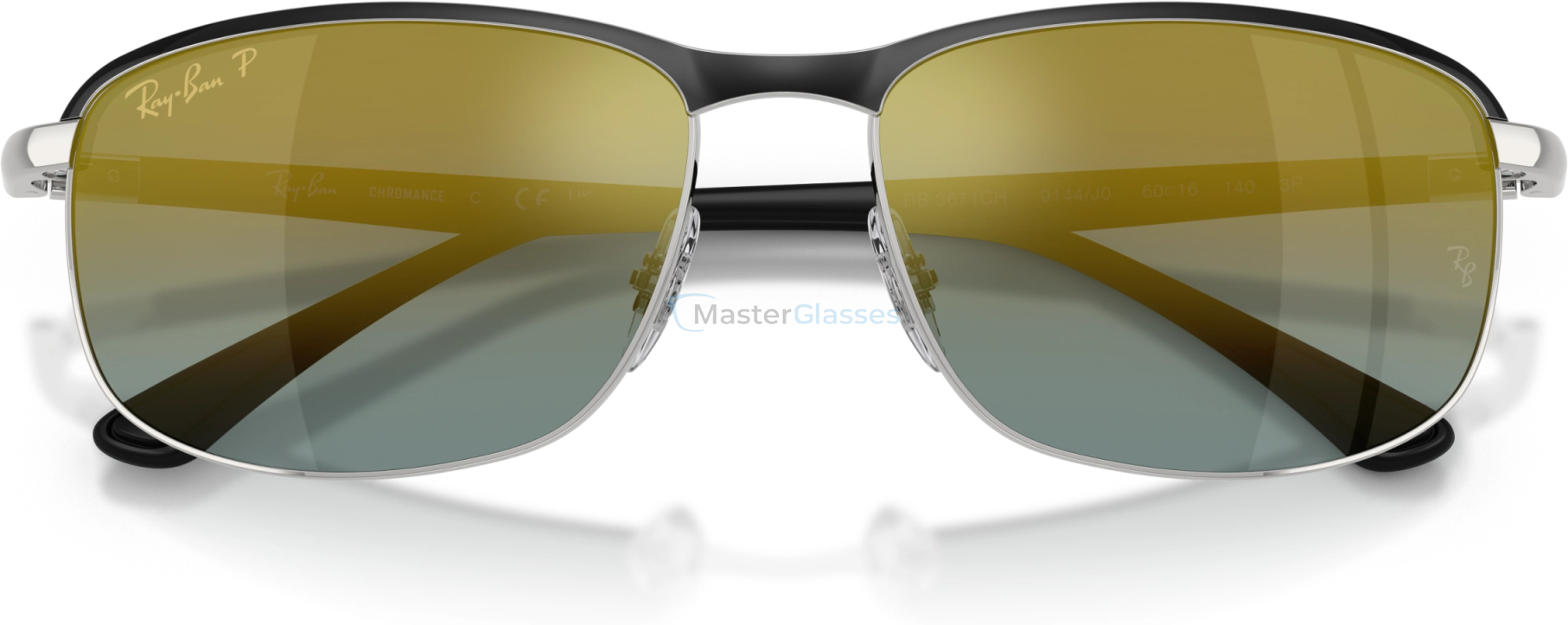 Солнцезащитные очки Ray-Ban CHROMANCE RB3671CH 9144J0 Black