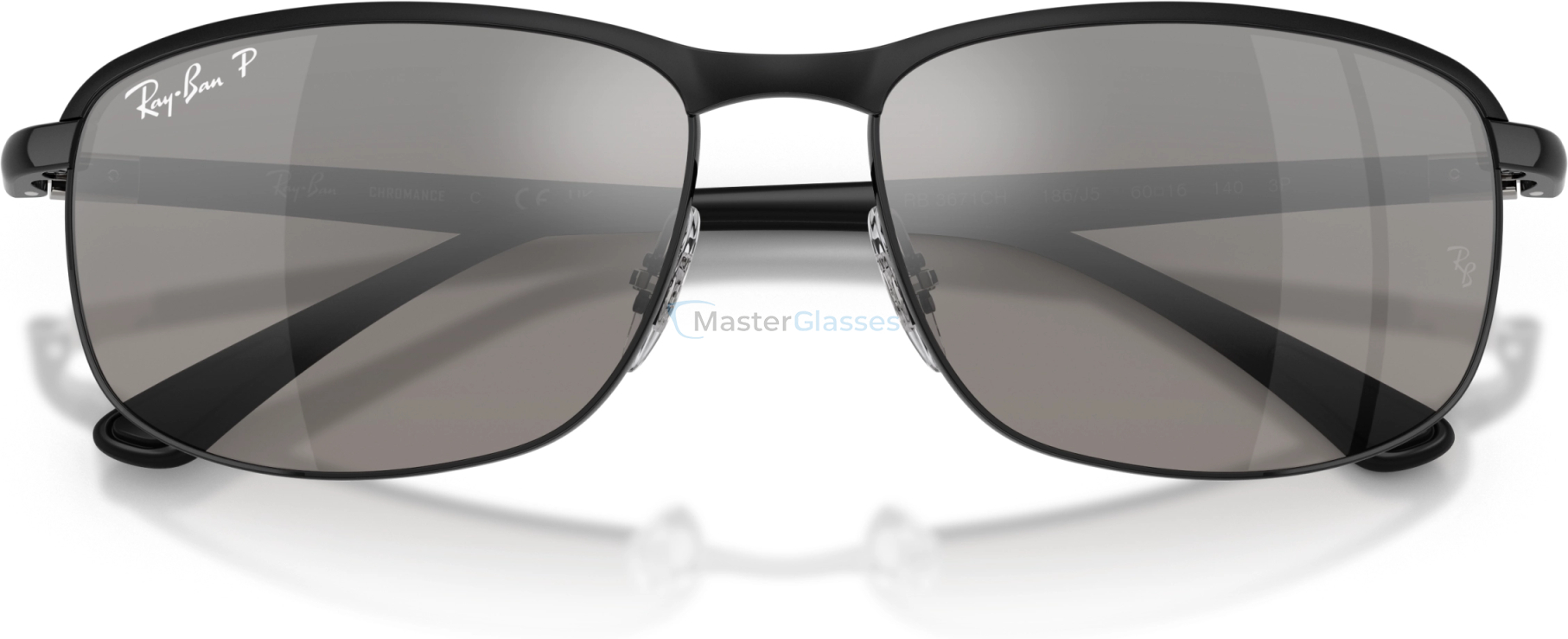 Солнцезащитные очки Ray-Ban CHROMANCE RB3671CH 186/5J Black