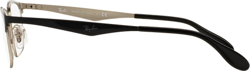  Ray-Ban RX6361 2861 Top Shiny Black On Silver