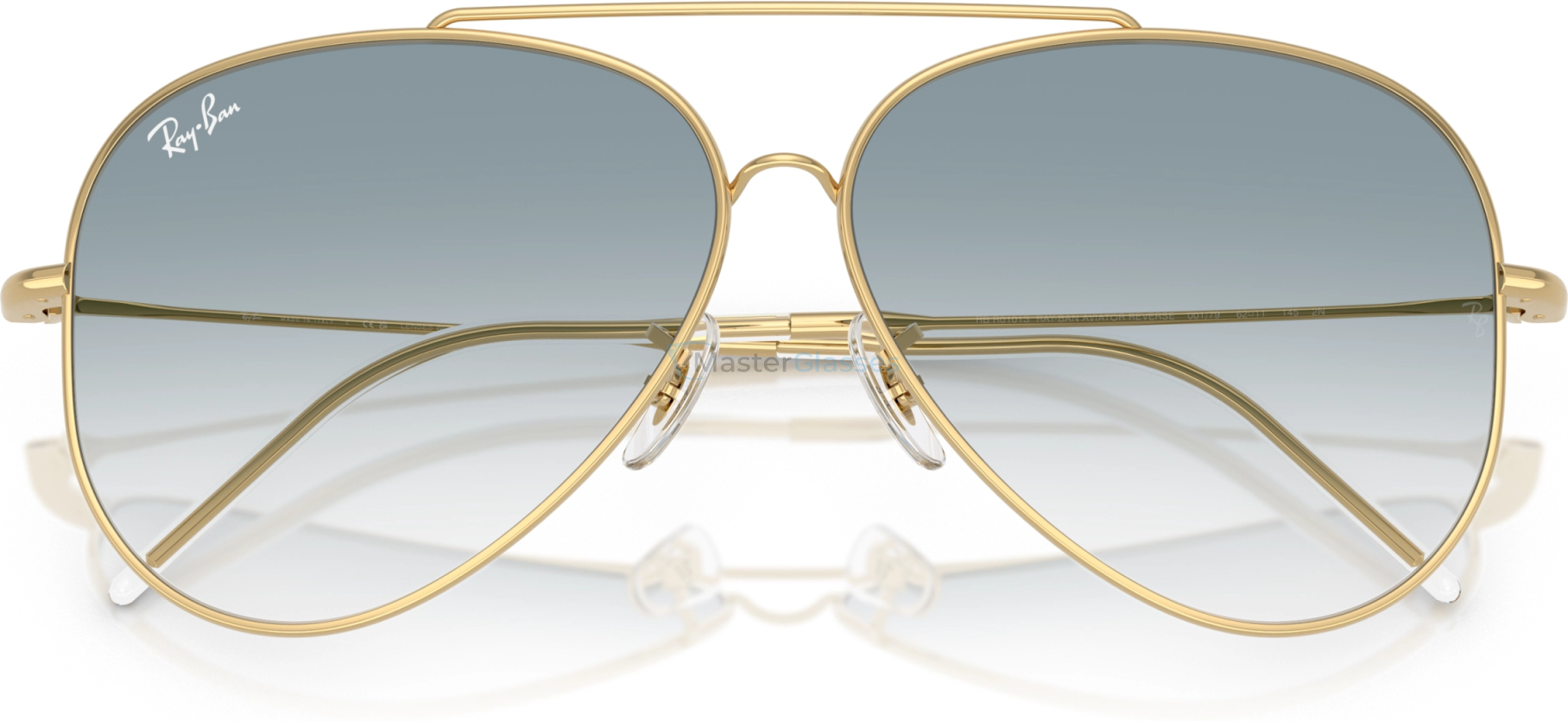 Солнцезащитные очки Ray-Ban AVIATOR REVERSE RBR0101S 001/79 Gold