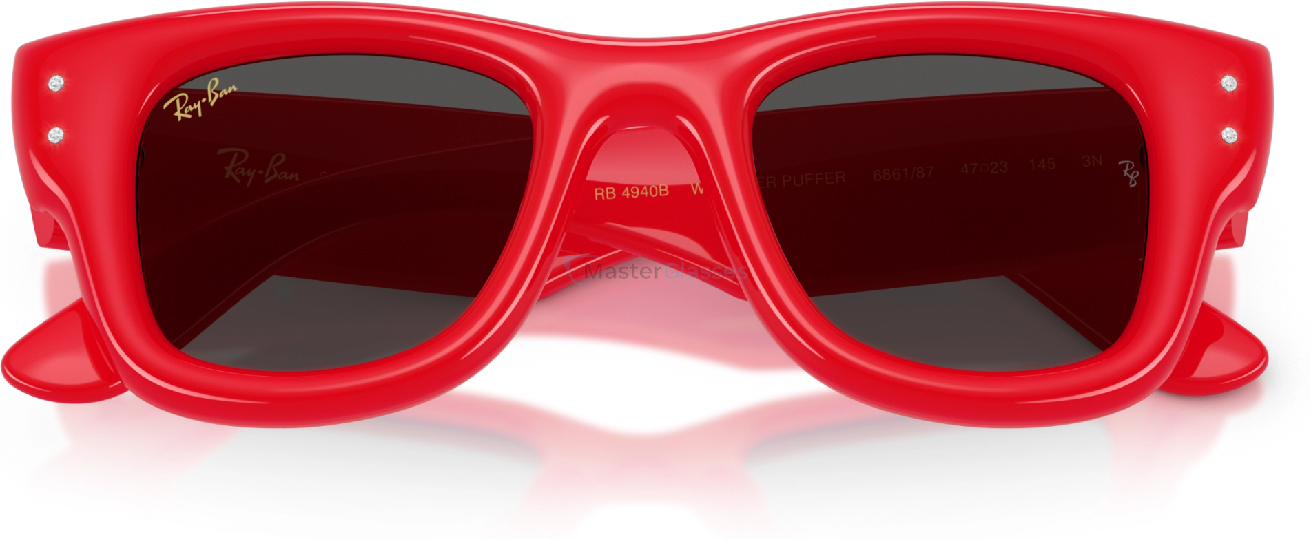Солнцезащитные очки Ray-Ban WAYFARER PUFFER RB4940B 686187 Red