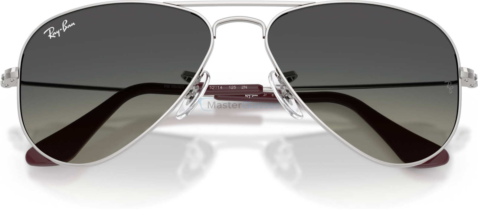 Детские солнцезащитные очки Ray-Ban JUNIOR AVIATOR RJ9506S 302/11 Silver