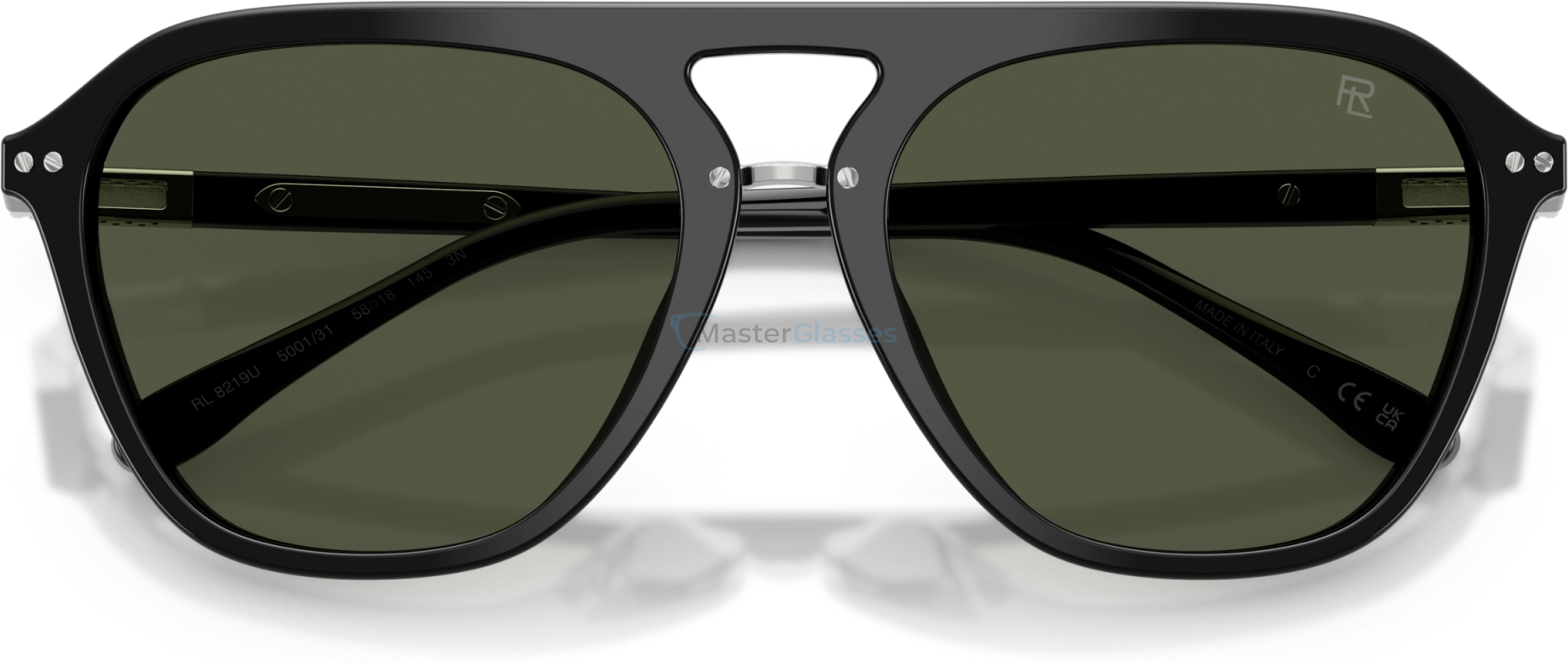   Ralph Lauren THE HUGH RL8219U 500131 Black