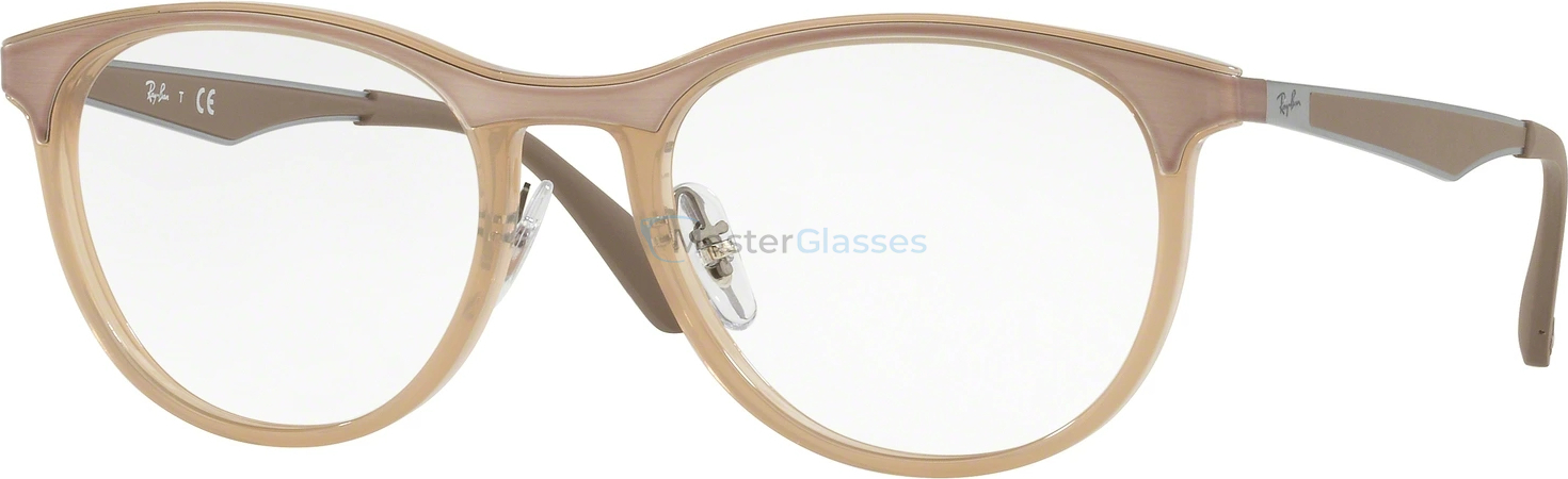  Ray-Ban RX7116 8018 Transparent Beige