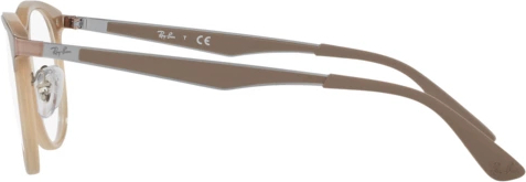  Ray-Ban RX7116 8018 Transparent Beige