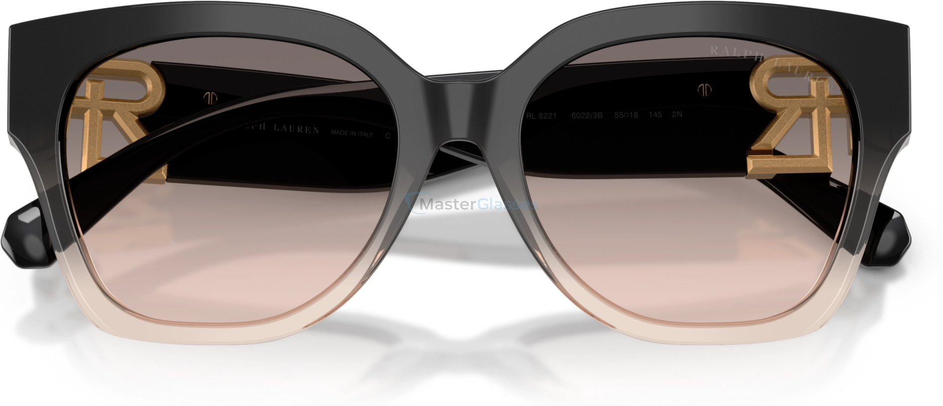 Солнцезащитные очки Ralph Lauren THE OVERSZED RICKY RL8221 60223B Black