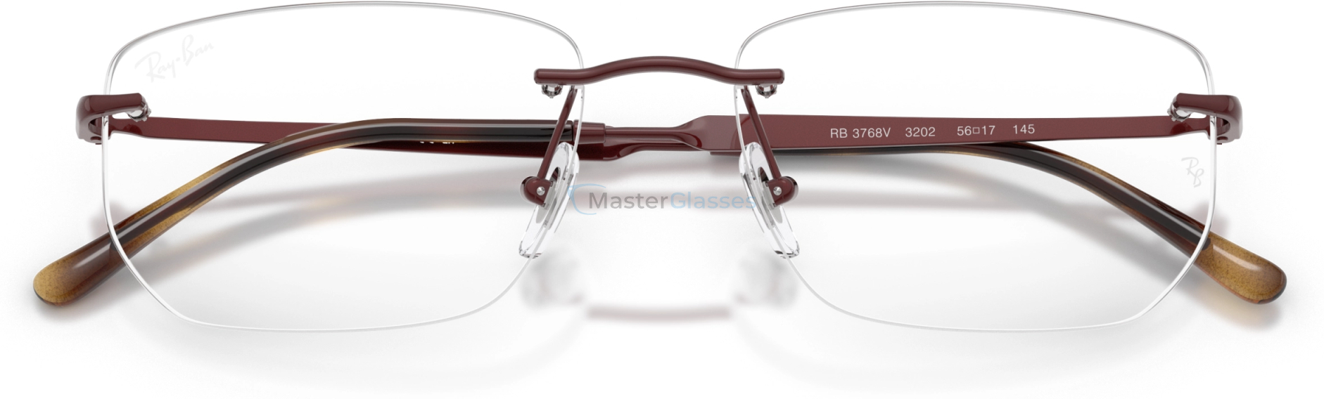 Оправа Ray-Ban RX3768V 3202 Red