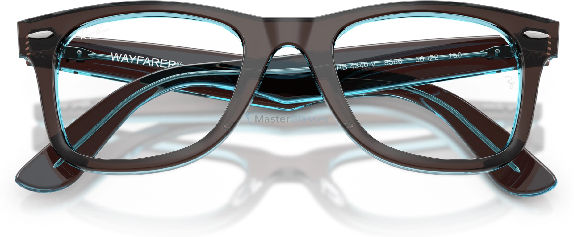 Оправа Ray-Ban WAYFARER EASE RX4340V 8366 Brown