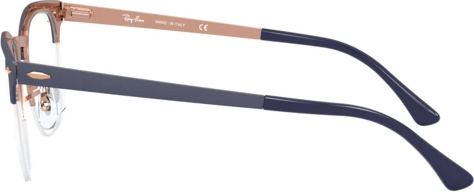  Ray-Ban Clubmaster Metal RX3716VM 3055 Copper On Top Matte Dark Blue