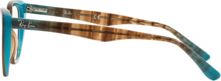 Ray-Ban RX5322 5490 Gradient Brown On Azure