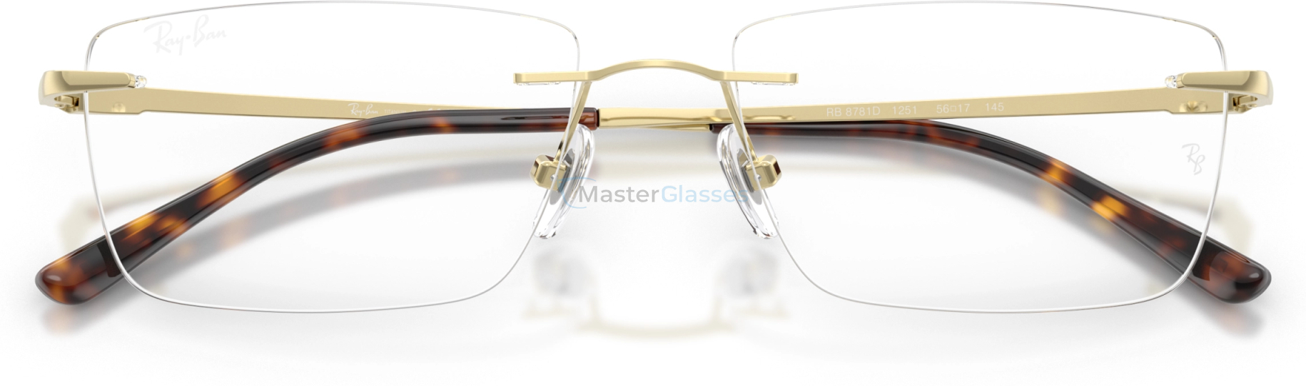  Ray-Ban RX8781D 1251 Gold