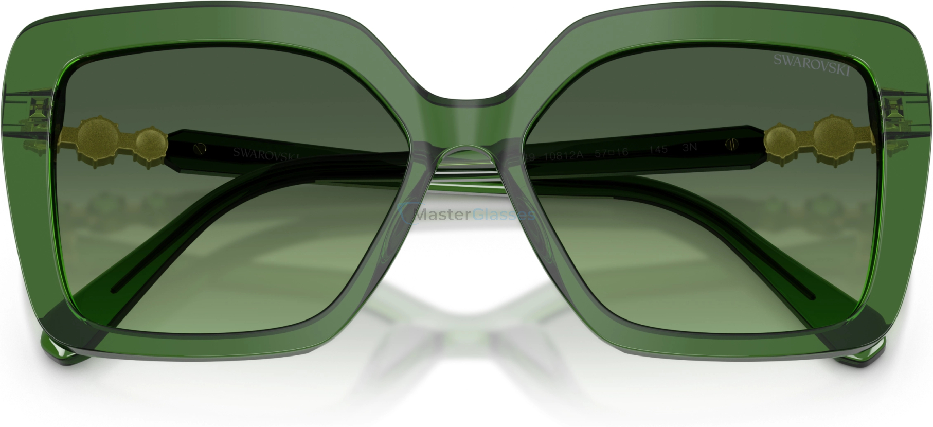 Солнцезащитные очки Swarovski SK6049 10812A Green