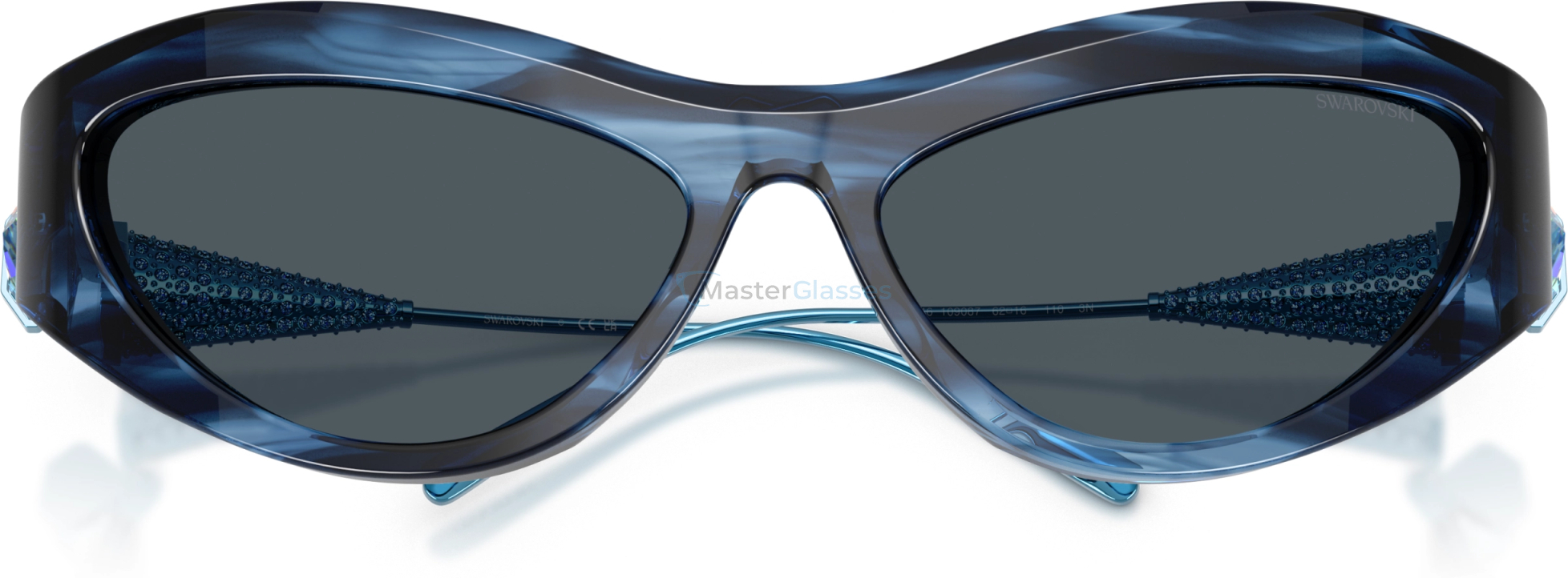 Солнцезащитные очки Swarovski SK6046 109087 Blue