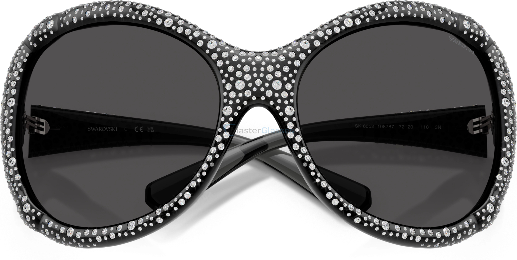 Солнцезащитные очки Swarovski SK6052 108787 Grey