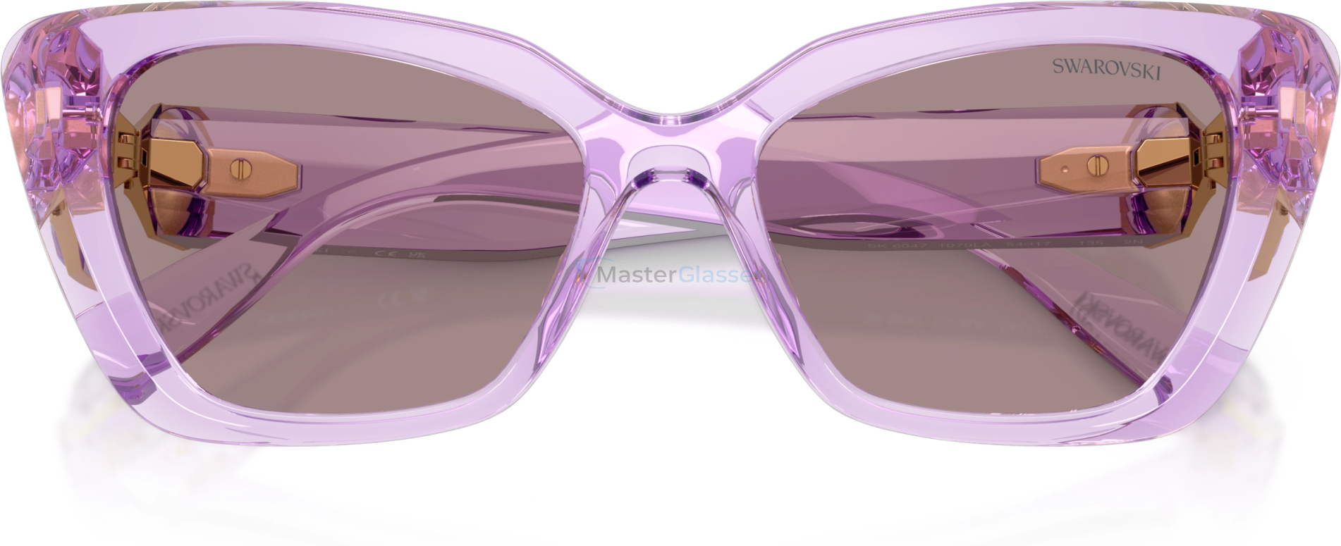 Солнцезащитные очки Swarovski SK6047 1079LA Violet