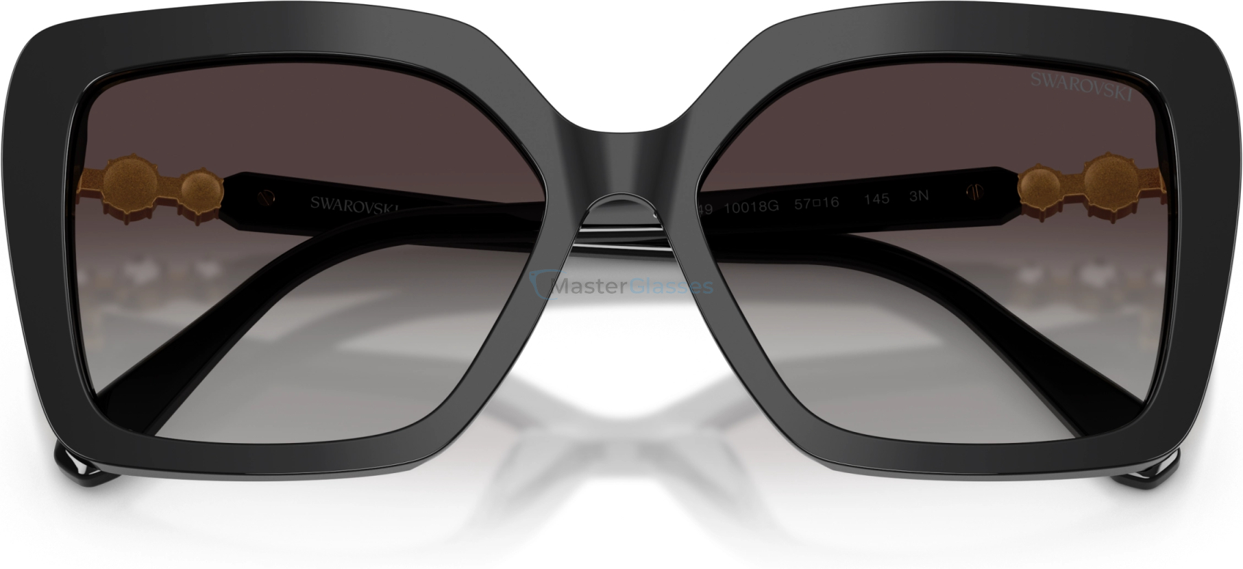 Солнцезащитные очки Swarovski SK6049 10018G Black