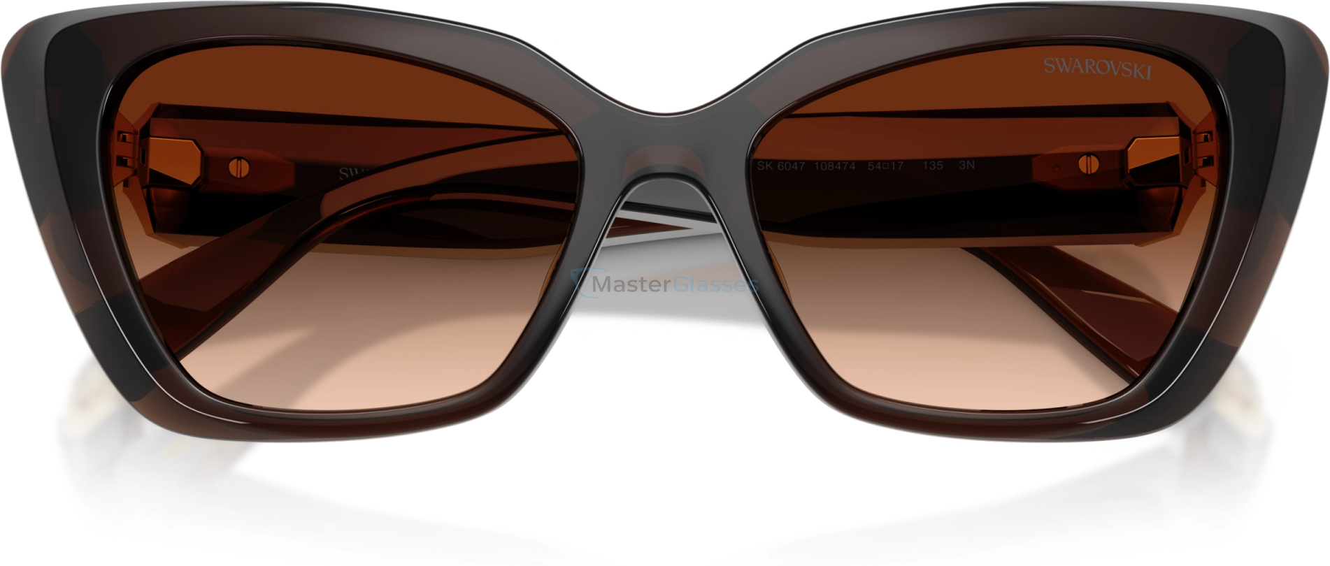 �������������� ���� Swarovski SK6047 108474 Brown