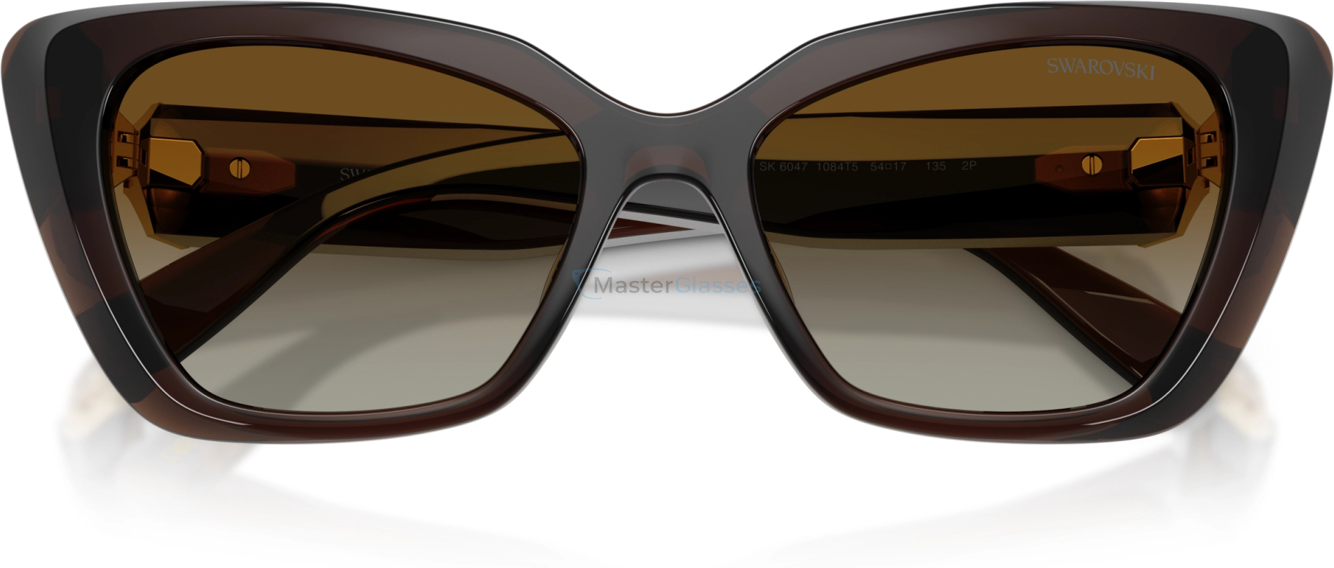 Солнцезащитные очки Swarovski SK6047 1084T5 Brown