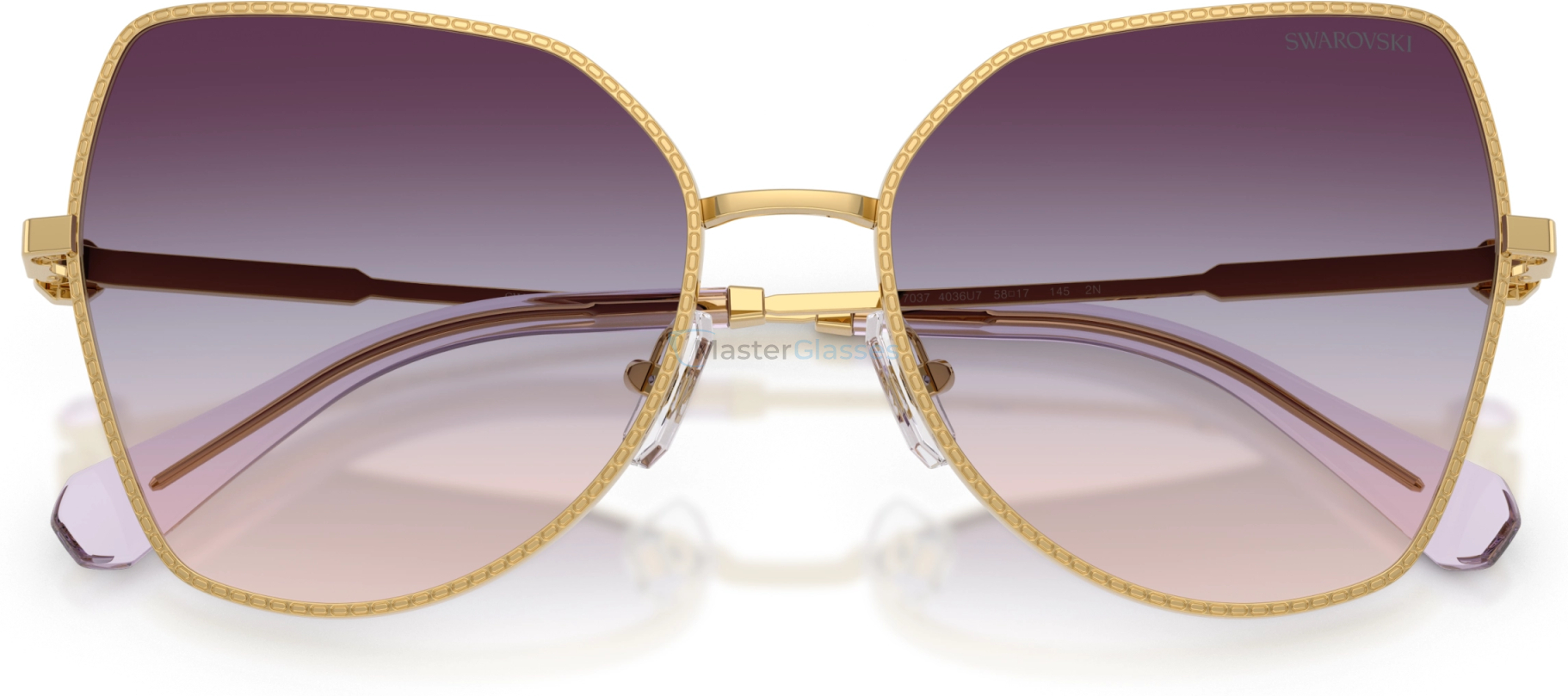 Солнцезащитные очки Swarovski SK7037 4036U7 Gold