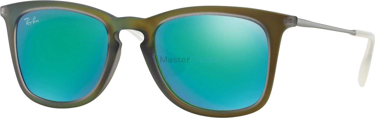   Ray-Ban RB4221 61693R Shot Green Rubber