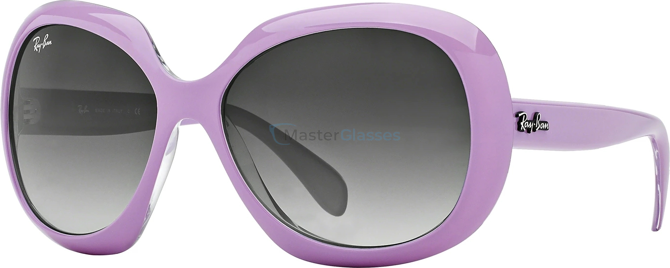   Ray-Ban RB4208 610211 Top Pink On Transparent
