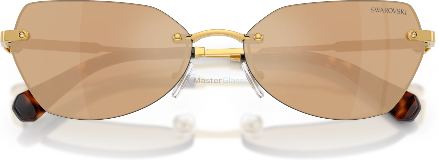 Солнцезащитные очки Swarovski SK7038 40077J Gold