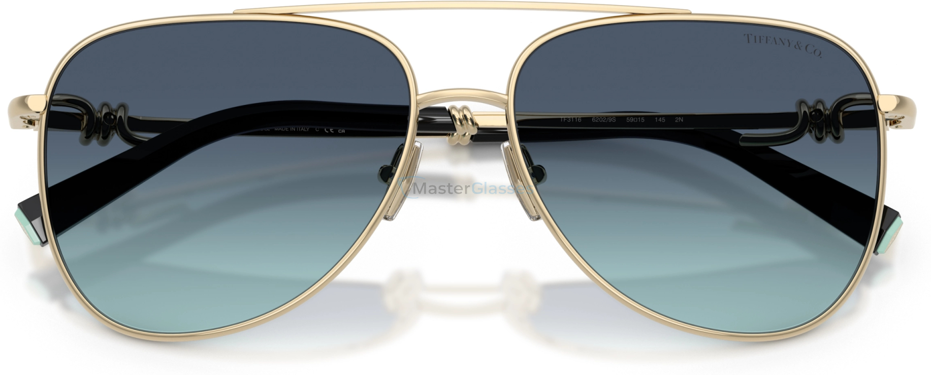 Солнцезащитные очки Tiffany TF3116 62029S Gold