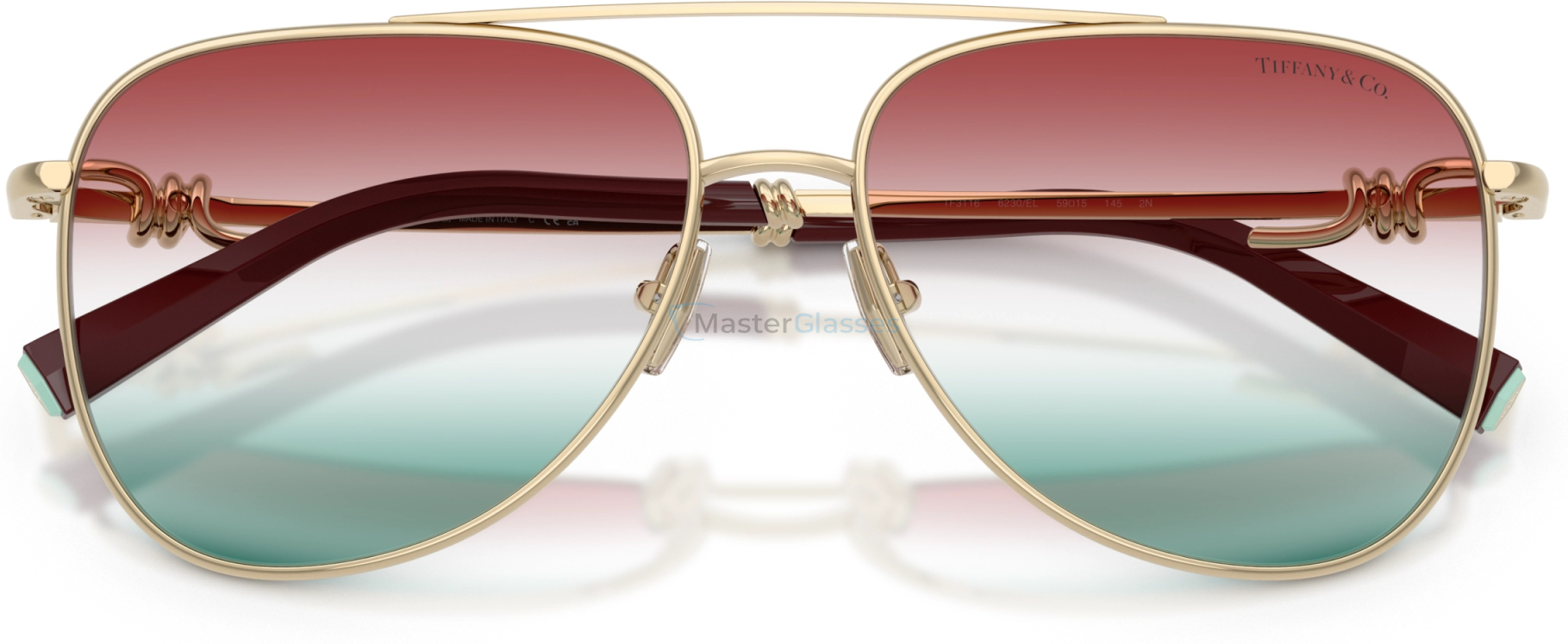 Солнцезащитные очки Tiffany TF3116 6230EL Gold