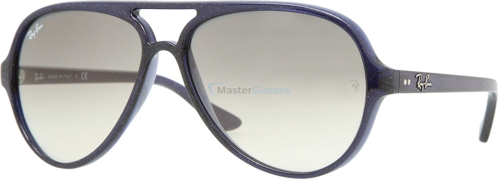   Ray-Ban Cats 5000 RB4125 806/32 Blue/violet Glitter