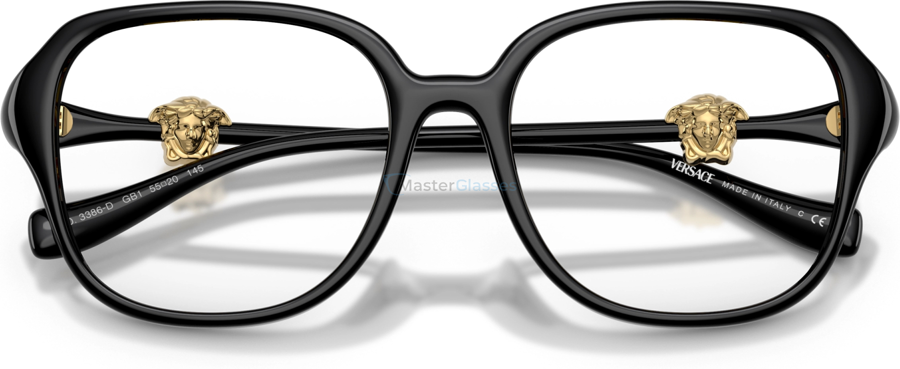  Versace VE3386D GB1 Black