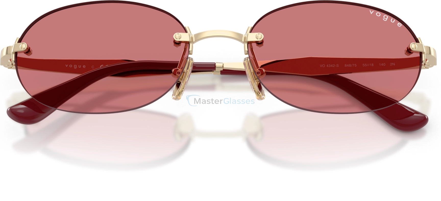 Солнцезащитные очки Vogue VO4342S 848/75 Gold