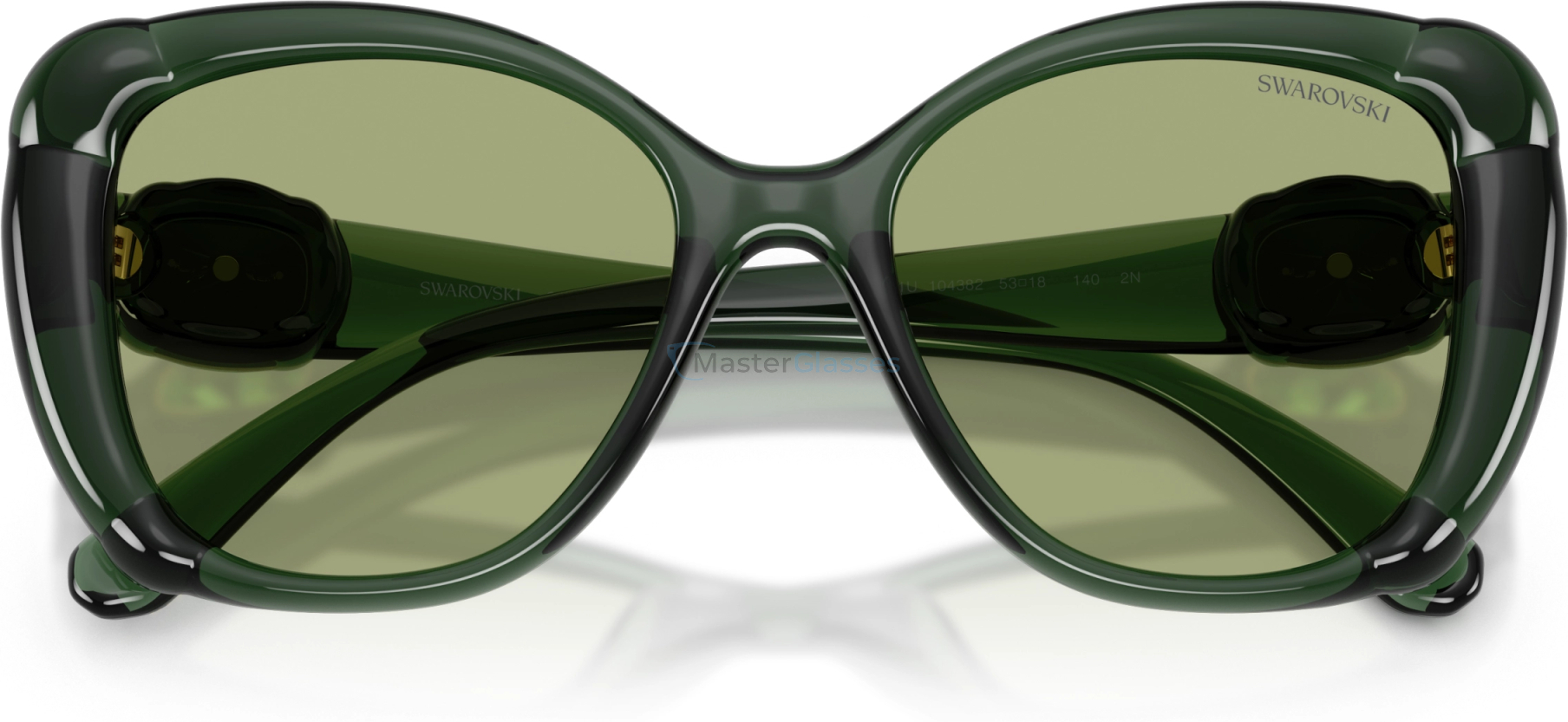 Солнцезащитные очки Swarovski SK6051U 104382 Green