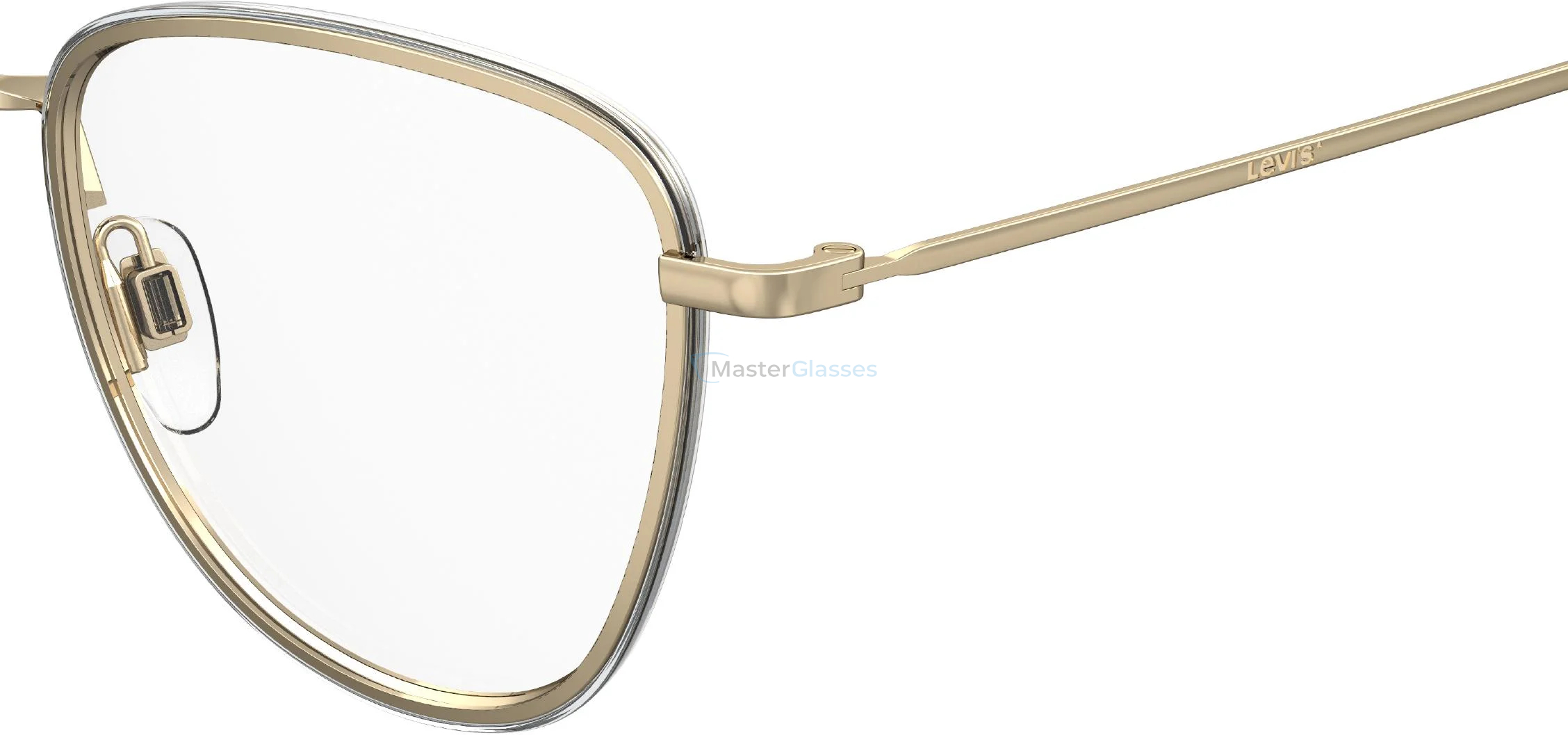 Оправа LEVIS LV 1026 QWU, Цвет: GD AZURE