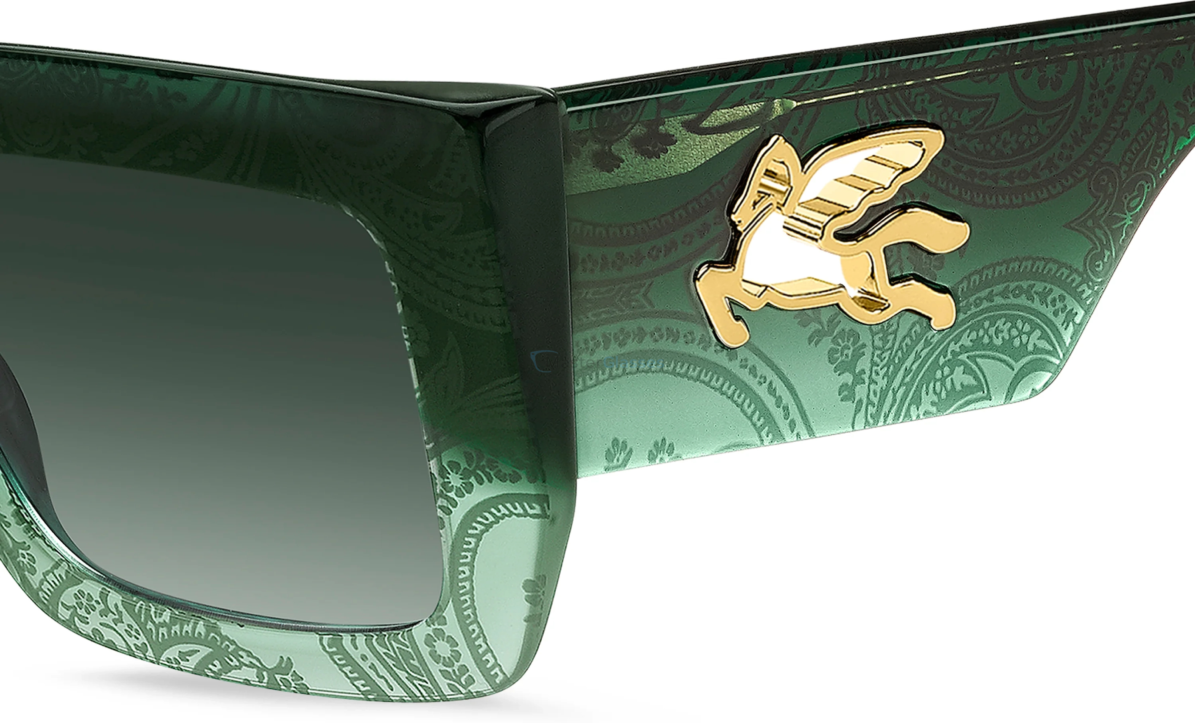 Солнцезащитные очки ETRO 0108/S 8HC Pattern Green