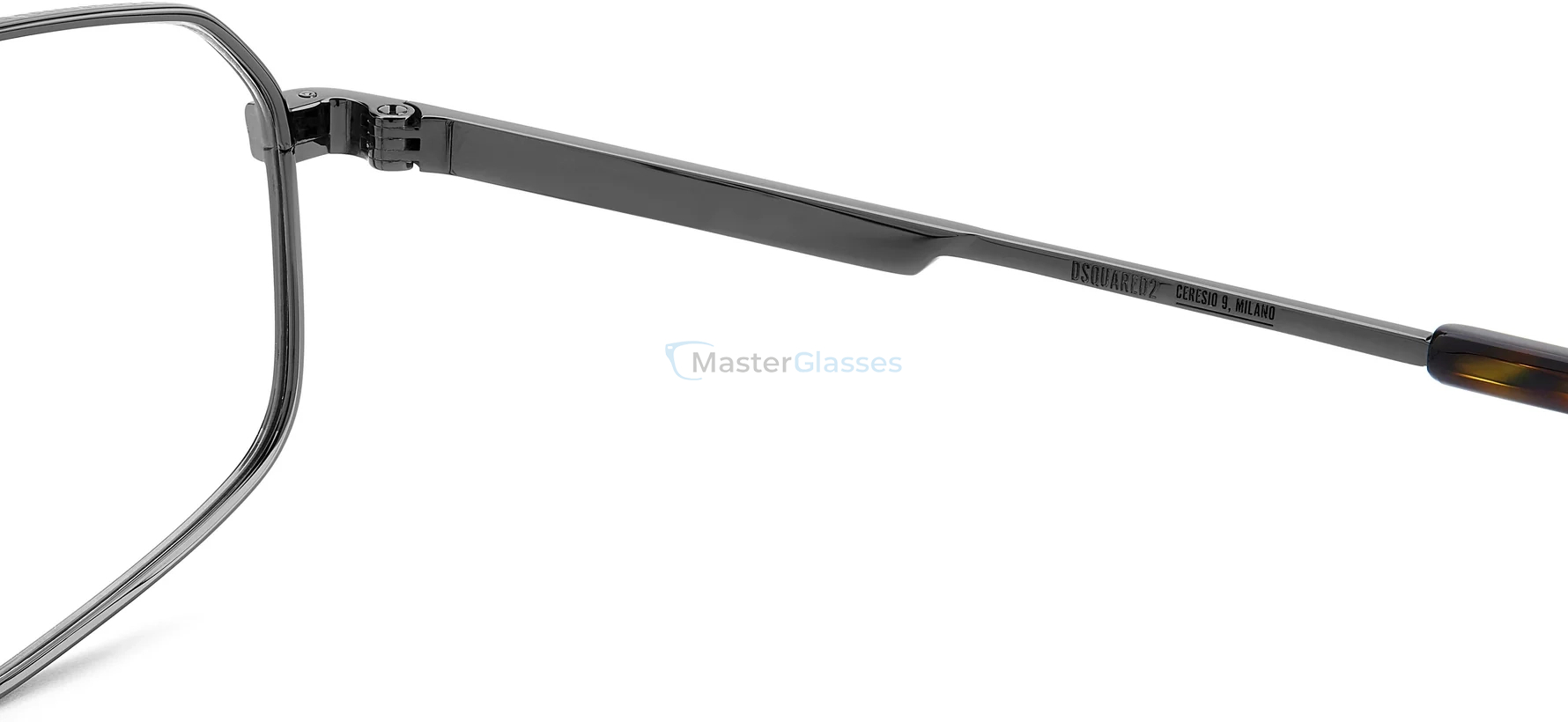 Оправа DSQUARED2 D2 0176 KJ1 DARK RUTHENIUM