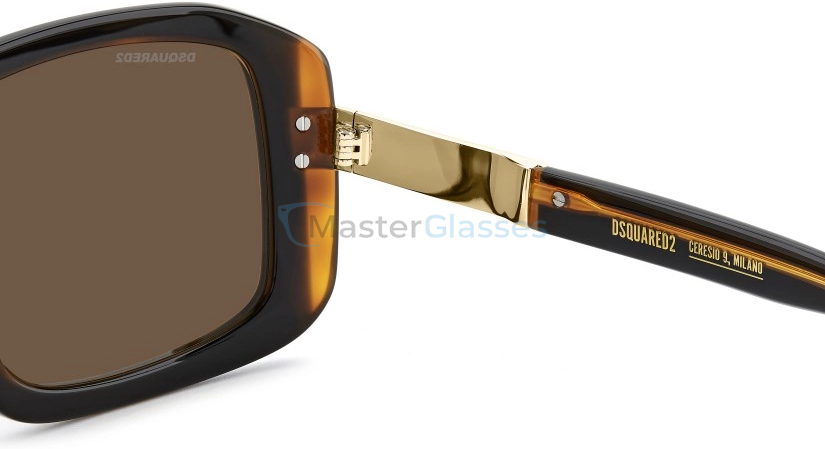 Солнцезащитные очки DSQUARED2 D2 0178/S WR7 Black Havana