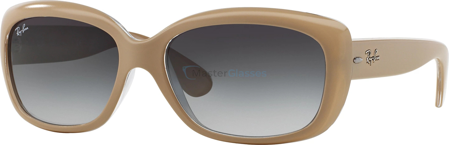   Ray-Ban Jackie Ohh RB4101 61728G Top Mat Beige On Transparent